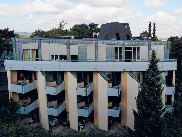 ハウス・モーゲンシュターンの屋上テラス