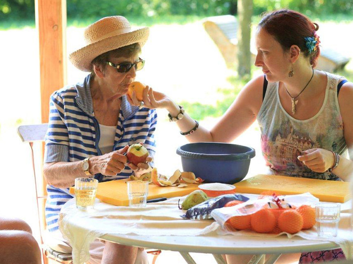 果物の香りを楽しむ
